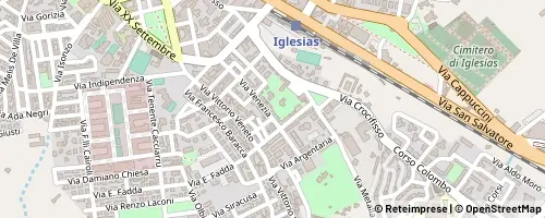 Mappa Iglesias