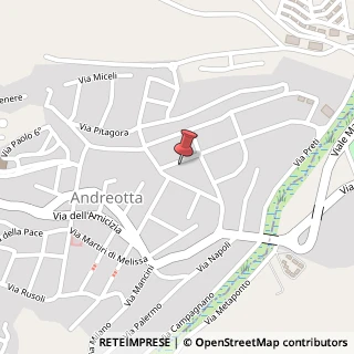 Mappa Via Alfonso Rendano, 4, 87040 Castrolibero, Cosenza (Calabria)