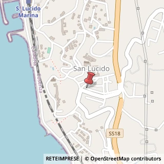 Mappa Via Regina Elena, 50, 87038 San Lucido CS, Italia, 87038 San Lucido, Cosenza (Calabria)