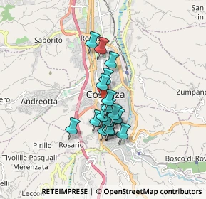 Mappa 87020 Cosenza CS, Italia (1.32882)