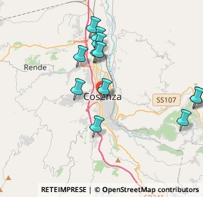 Mappa 87020 Cosenza CS, Italia (4.25333)