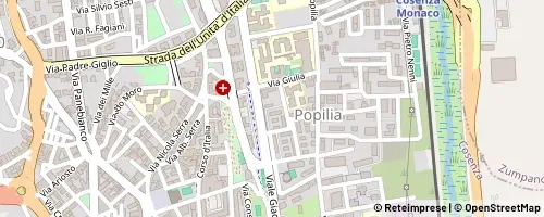 Mappa Cosenza