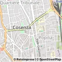 Hartă Cosenza