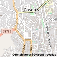 Mapa Cosenza