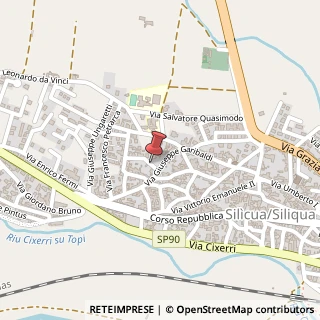Mappa Via Goito, 19, 09010 Siliqua, Cagliari (Sardegna)