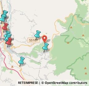 Mappa Via Fausto Gullo, 87058 Spezzano della Sila CS, Italia (6.81273)