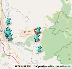 Mappa Via Fausto Gullo, 87058 Spezzano della Sila CS, Italia (5.714)