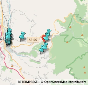 Mappa Via Fausto Gullo, 87058 Spezzano della Sila CS, Italia (5.807)