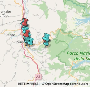 Mappa Via Fausto Gullo, 87058 Spezzano della Sila CS, Italia (6.90789)