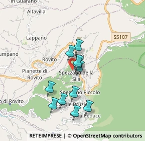 Mappa Via Fausto Gullo, 87058 Spezzano della Sila CS, Italia (1.56909)