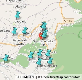 Mappa Via Fausto Gullo, 87058 Spezzano della Sila CS, Italia (2.08615)