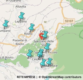 Mappa Via Fausto Gullo, 87058 Spezzano della Sila CS, Italia (2.63583)