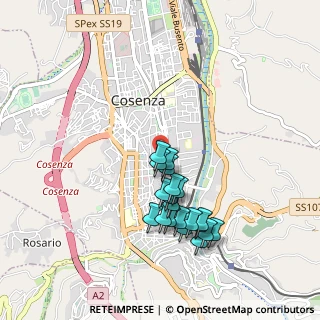 Mappa Via Pietro De Roberto, 87100 Cosenza CS, Italia (0.946)