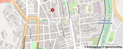 Mappa Cosenza