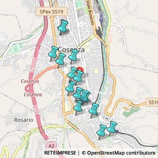 Mappa Via Gregorio Nigro Imperiale, 87100 Cosenza CS, Italia (0.982)