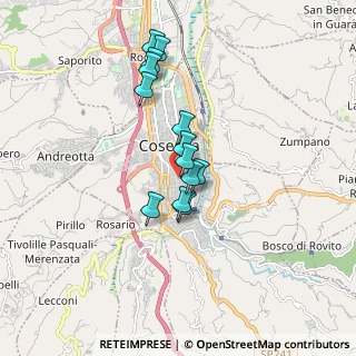 Mappa Via Gregorio Nigro Imperiale, 87100 Cosenza CS, Italia (1.51077)