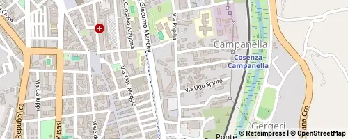 Mappa Cosenza