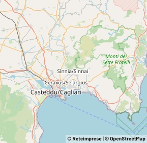 Mappa 09048 Sinnai CA, Italia (10.53667)