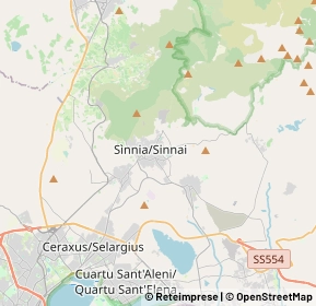 Mappa 09048 Sinnai CA, Italia (5.183)