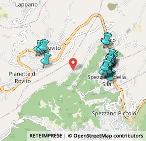 Mappa Via Sandro Pertini, 87053 Celico CS, Italia (1.0185)