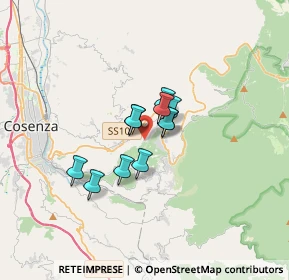 Mappa Via Sandro Pertini, 87053 Celico CS, Italia (2.16545)