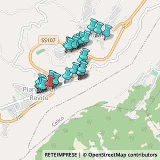 Mappa Viale della Resistenza, 87053 Celico CS, Italia (0.42593)