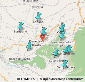 Mappa Viale della Resistenza, 87053 Celico CS, Italia (2.15818)