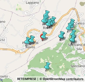 Mappa Viale della Resistenza, 87053 Celico CS, Italia (0.9935)