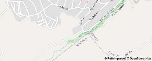 Mappa Castrolibero