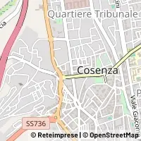 Kaart Cosenza