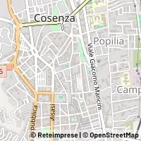 Térkép Cosenza
