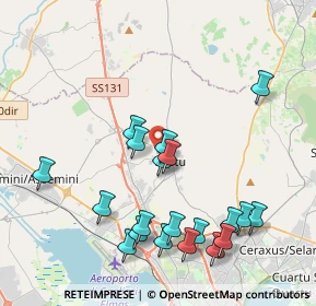 Mappa Via Emilio Lussu, 09028 Sestu CA, Italia (4.794)