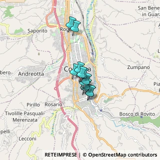 Mappa Via Giustino Fortunato, 87100 Cosenza CS, Italia (1.00583)