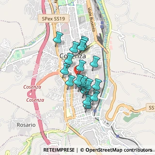 Mappa Via Giustino Fortunato, 87100 Cosenza CS, Italia (0.64)