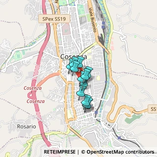 Mappa Via Giustino Fortunato, 87100 Cosenza CS, Italia (0.48667)