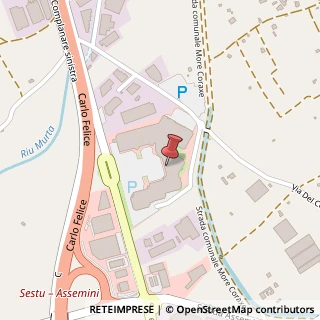 Mappa Via della Stazione, 1, 09028 Sestu, Cagliari (Sardegna)