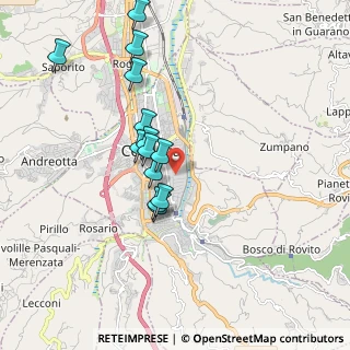 Mappa Via Anna Morrone, 87100 Cosenza CS, Italia (1.82462)