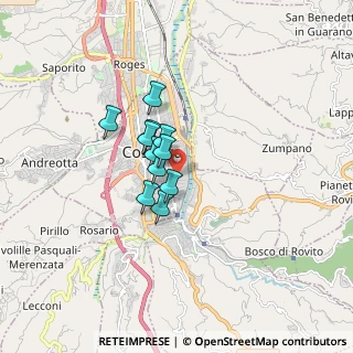 Mappa Via Anna Morrone, 87100 Cosenza CS, Italia (1.11818)