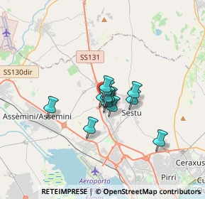 Mappa Loc km 10+800 09028, 09028 More Corraxe CA, Italia (2.07583)