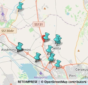 Mappa Loc km 10+800 09028, 09028 More Corraxe CA, Italia (4.17231)