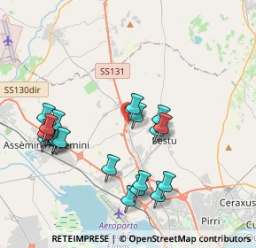 Mappa Loc km 10+800 09028, 09028 More Corraxe CA, Italia (4.489)