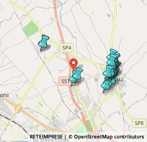 Mappa Loc km 10+800 09028, 09028 More Corraxe CA, Italia (2.042)