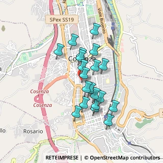 Mappa Via Bruno Amantea, 87100 Cosenza CS, Italia (0.785)