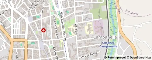 Mappa Cosenza
