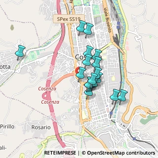 Mappa Via Renato Guttuso, 87100 Cosenza CS, Italia (0.75412)
