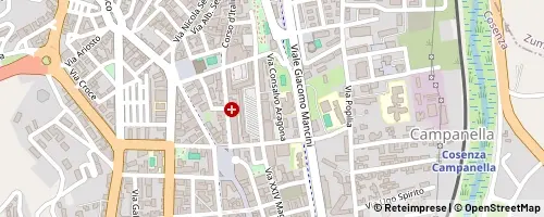 Mappa Cosenza
