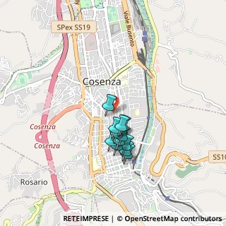 Mappa Cosenza, 87100 Cosenza CS, Italia (0.72917)