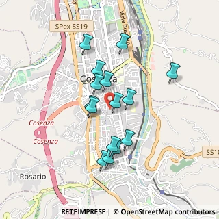 Mappa Cosenza, 87100 Cosenza CS, Italia (0.842)