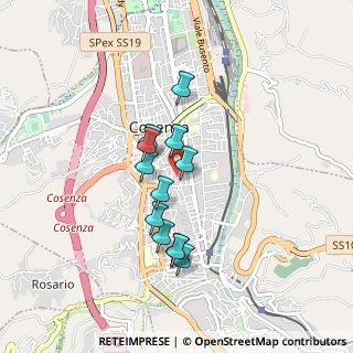 Mappa Cosenza, 87100 Cosenza CS, Italia (0.75333)
