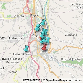 Mappa Cosenza, 87100 Cosenza CS, Italia (0.9675)